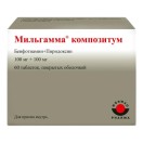 Мильгамма композитум, табл. п/о 100 мг+100 мг №60