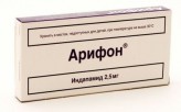 Арифон, табл. п/о пленочной 2.5 мг №30